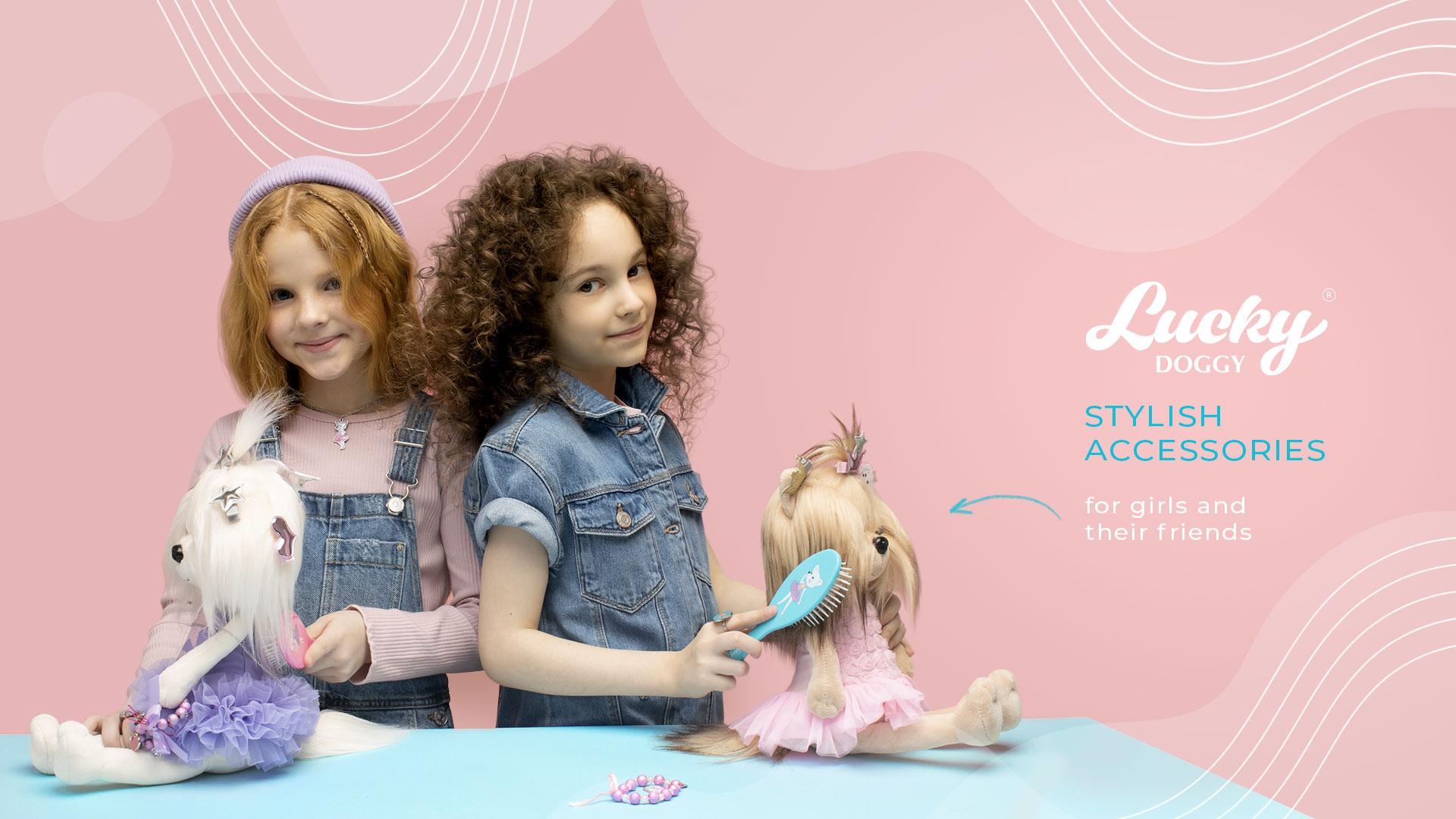 Lucky Doggy se stylovým příslušenstvím